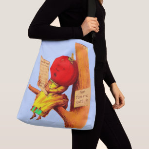 Sac Ajustable Victorian carte de commerce tomate chef femme