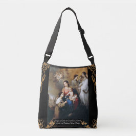 Sac Ajustable Vierge et enfant avec Saint Rose