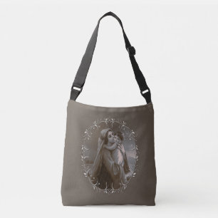 Sac Ajustable Vierge vintage et enfant avec cadre argenté