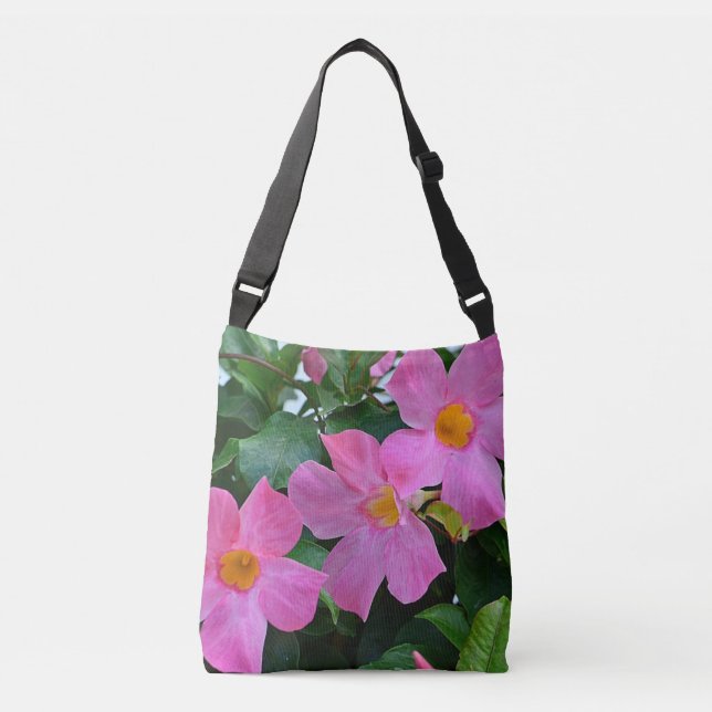 Sac Ajustable Vigne Mandevilla rose (Devant)