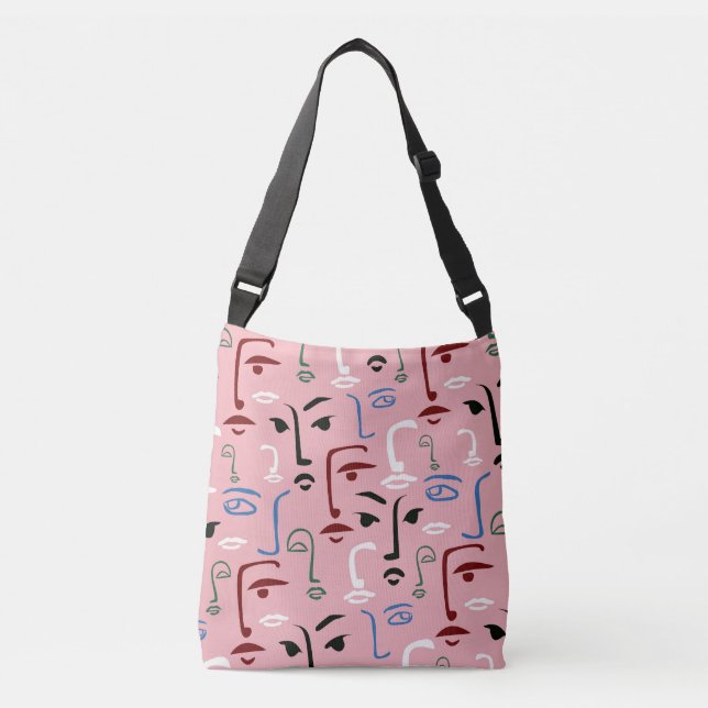 Sac Ajustable Visages monochromes (Devant)
