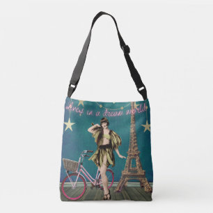 Sac Ajustable Vit Dans Un Monde De Rêve Funky Altered Art