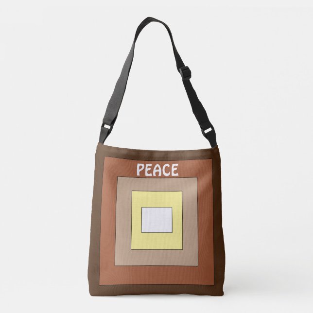 Sac Ajustable Vivre en paix - Harmonie raciale 2 (Dos)