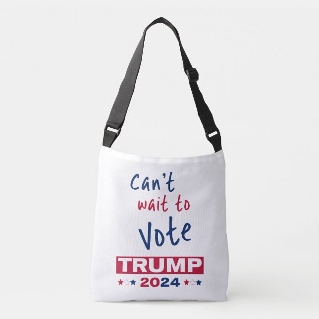 Sac Ajustable Vous êtes impatient de voter TRUMP 2024 (Devant)