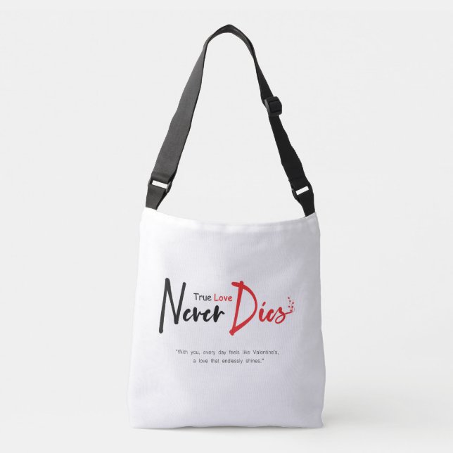 Sac Ajustable Vraiment l'amour ne meurt jamais (Devant)