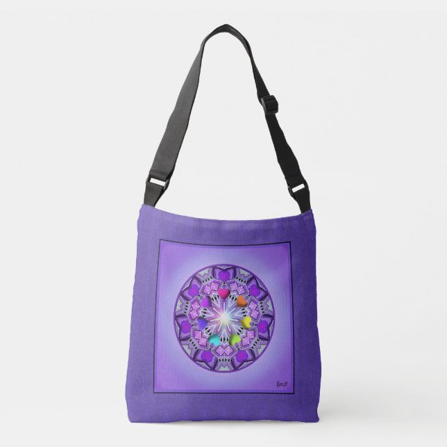 Sac Ajustable W2 pourpre (Devant)