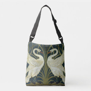 Sac Ajustable Walter Crane Swan & Rush et Iris victorien 