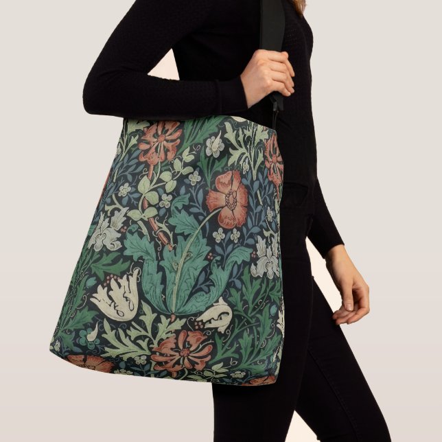 Sac Ajustable William Morris Compton Floral Art (De près)