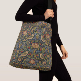 Sac Ajustable William Morris Strawberry Thief Monogramme Or