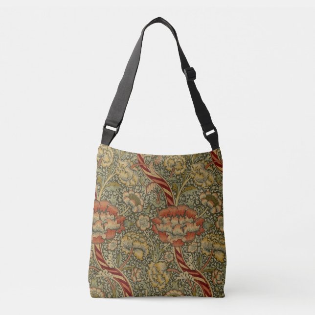 Sac Ajustable William Morris Wandle Anglais Floral Damask Design (Devant)