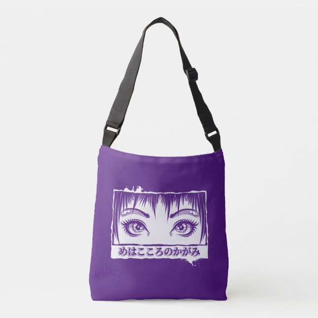Sac Ajustable Yeux, La Fenêtre À L'Âme, Illustration Manga (Devant)