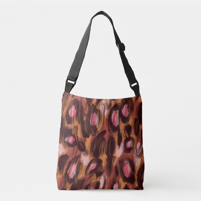 Sac Ajustable Zones léopard Motif animal africain (Devant)