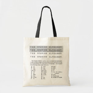 Sac alphabet espagnol