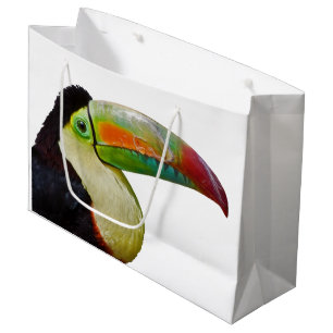 Sac Arc-en-ciel-Affiché de cadeau de toucan
