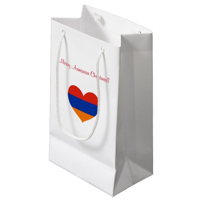 Sac arménien de faveur du sac | de cadeau pour (Devant Angle)