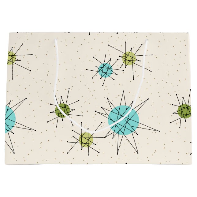 Sac atomique iconique de cadeau de Starbursts (Devant)