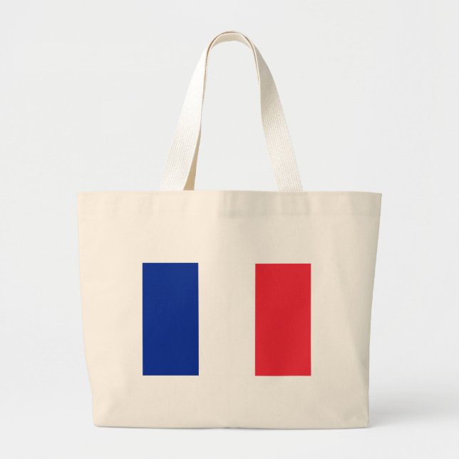 Sac au drapeau de la France (Devant)