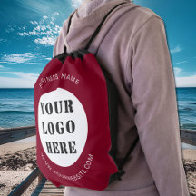 Burgundy Custom Text and Logo Entreprise Entrepris