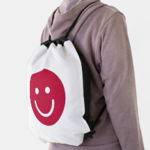 Drapeau du Japon avec visage souriant