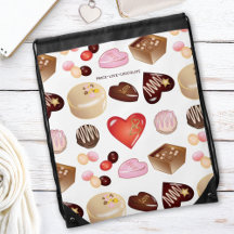 Joli Chic Paix Amour Chocolat Bonbon Motif Cœur