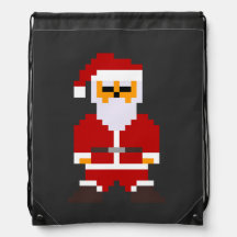 Pixel Pose Père Noël