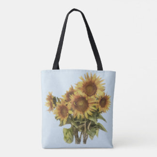 Sac avec des tournesols