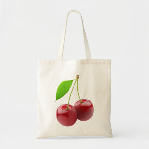 Sac avec deux cerises douces