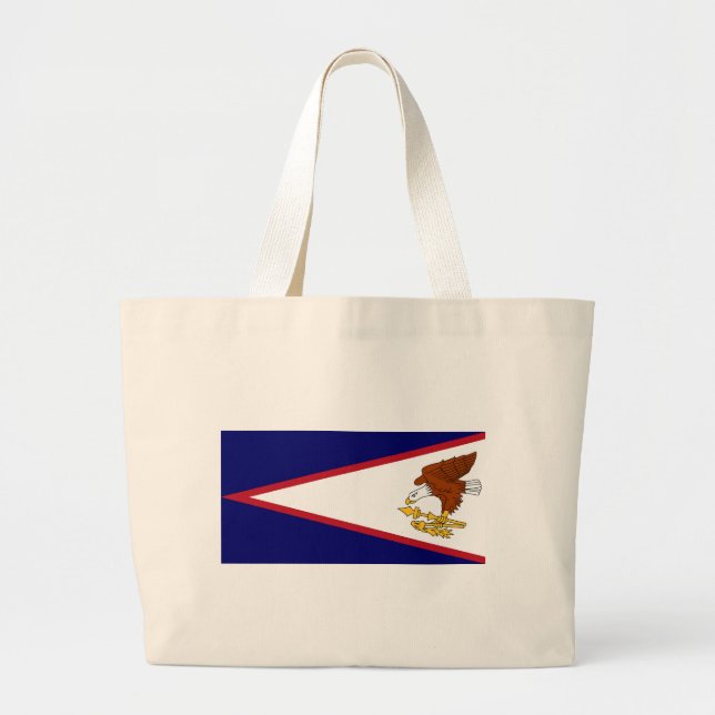 Sac avec Drapeau aux Samoa américaines- USA (Devant)