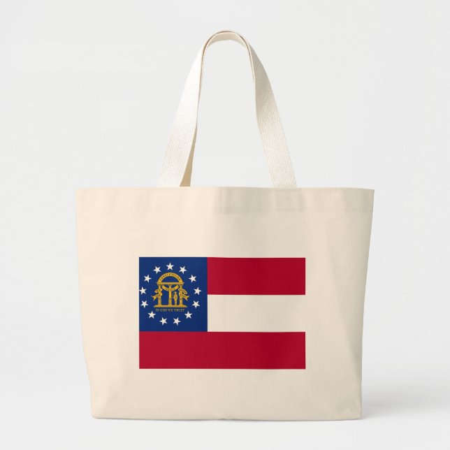 Sac avec Drapeau de Géorgie Etat - USA (Devant)