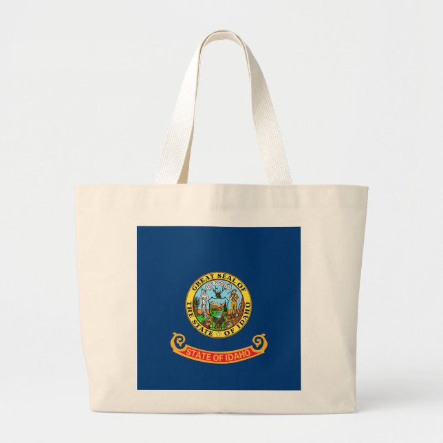 Sac avec Drapeau de l'Etat d'Idaho - USA (Devant)