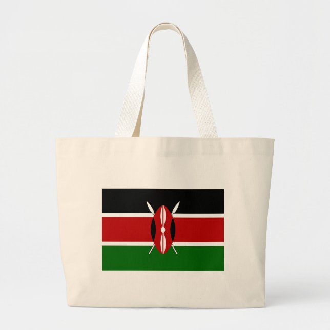Sac avec drapeau du Kenya (Devant)