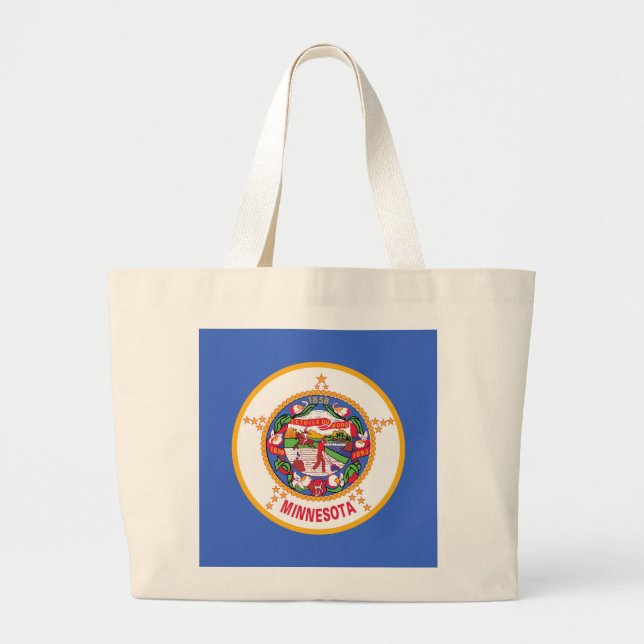 Sac avec Drapeau du Minnesota Etat - USA (Devant)