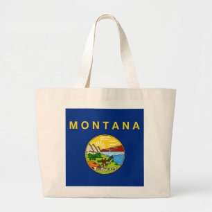 Sac avec Drapeau du Montana Etat - USA