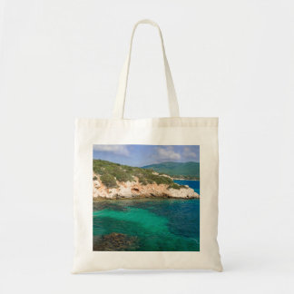 Sac avec la vue de mer de Sardaigne