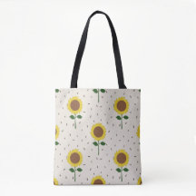 Sac avec tournesols
