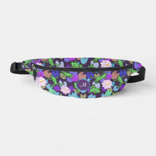 Sac Banane Monogramme Violet Grenouilles Vertes Mi