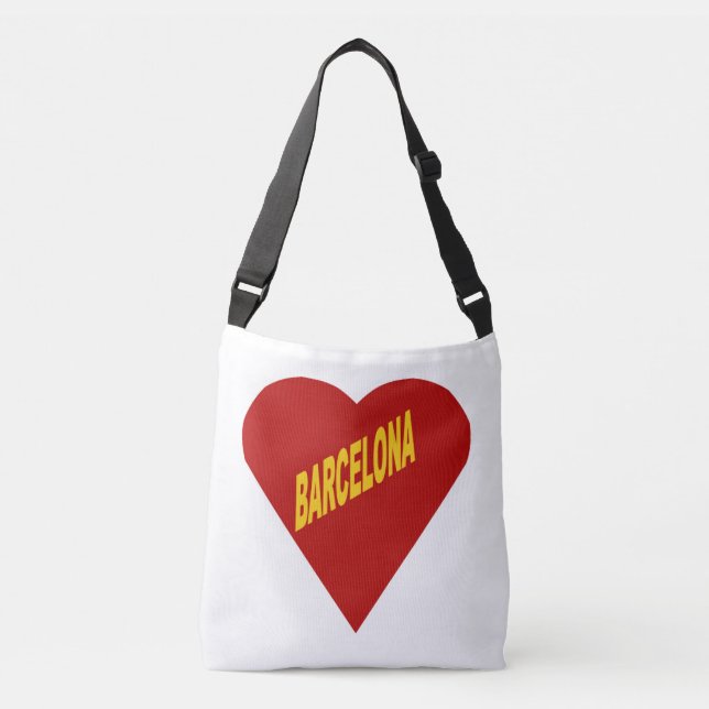 Sac  Bandoulière  blanche BARCELONA (Devant)