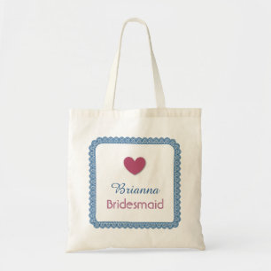 Sac bleu V04 de mariage de demoiselle d'honneur de