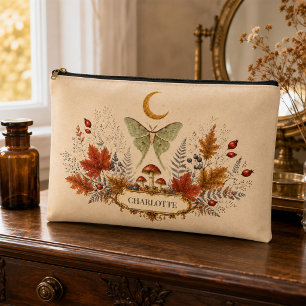 Sac botanique personnalisé de papillon de lune d'a