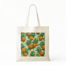Sac cabas à motif classique d'ananas