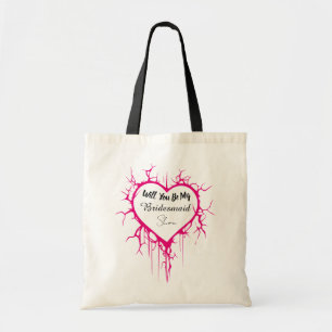 Sac cabas budget cœur brisé rose Proposition demoi