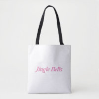Sac cabas de Noël pour achats Fête Jingle Bells
