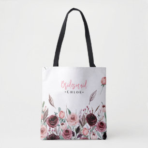 Sac cabas élégant pour demoiselle d'honneur Flor