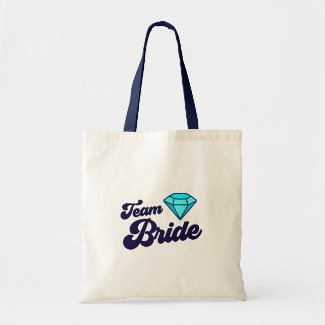 Sac Cabas Équipe De La Mariée (Devant)