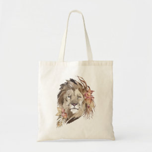 Sac cabas floral Lion