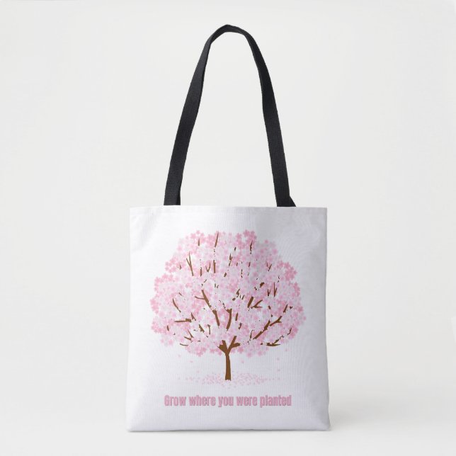 Sac cabas géant "Botanical Wisdom" (Devant)
