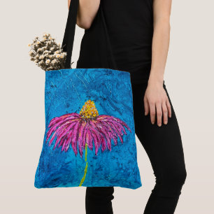 Sac cabas géant Échinacée