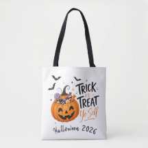 Sac cabas Halloween Trick or Treat Yo' Self