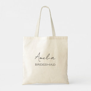 Sac cabas personnalisé pour demoiselle d'honneur