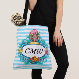 Sac Cabas Rayé - Dos Bandoulière
